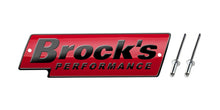 تحميل الصورة في عارض المعرض ، Brock’s Performance Logo Plate 5.5in – Red with White Letters