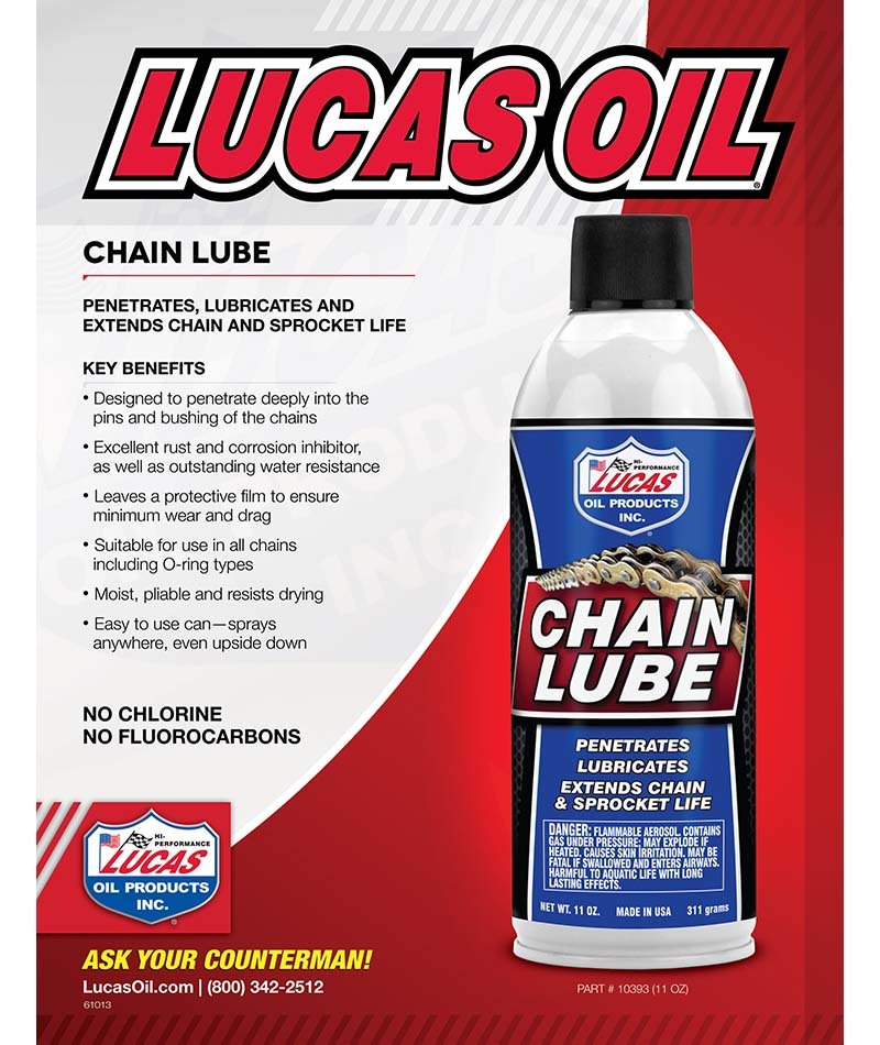 لوكاس مشحم جنزير شفاف - BOOST BOX PERFORMANCE Lucas Oil049807103934