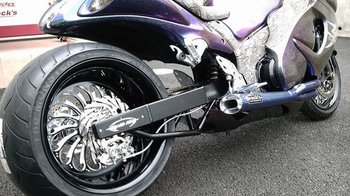 مافلار ستريت بافل w/ 18" بروكس تي ويندر أزرق فول سيستيم (Hayabusa (99 - 22)) - BOOST BOX PERFORMANCE Brock’s Performance391522
