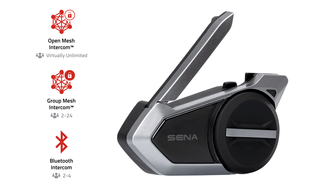 مزدوجة - HARMAN KARDON هارمان كاردون SENA 50S - نظام إتصال بلوتوث سينا 50إس - BOOST BOX PERFORMANCE SENA50S - 10D