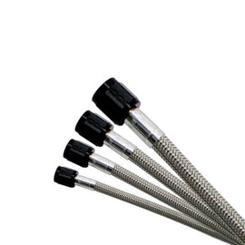 NITROUS EXPRESS نيتروس اكسبريس Braided Hose 4AN (18In) هوز مضفر من الستانلس ستيل - BOOST BOX PERFORMANCE NITROUS EXPRESS11118