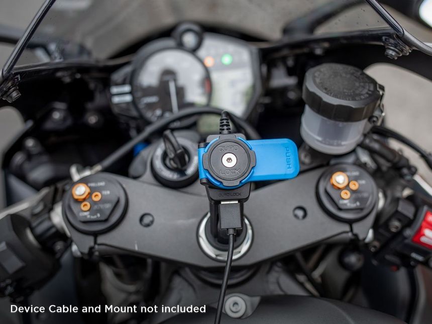 Quad Lock من كواد لوك USB Charger شاحن يو اس بي - BOOST BOX PERFORMANCE Quad LockQLA - MOT - USB