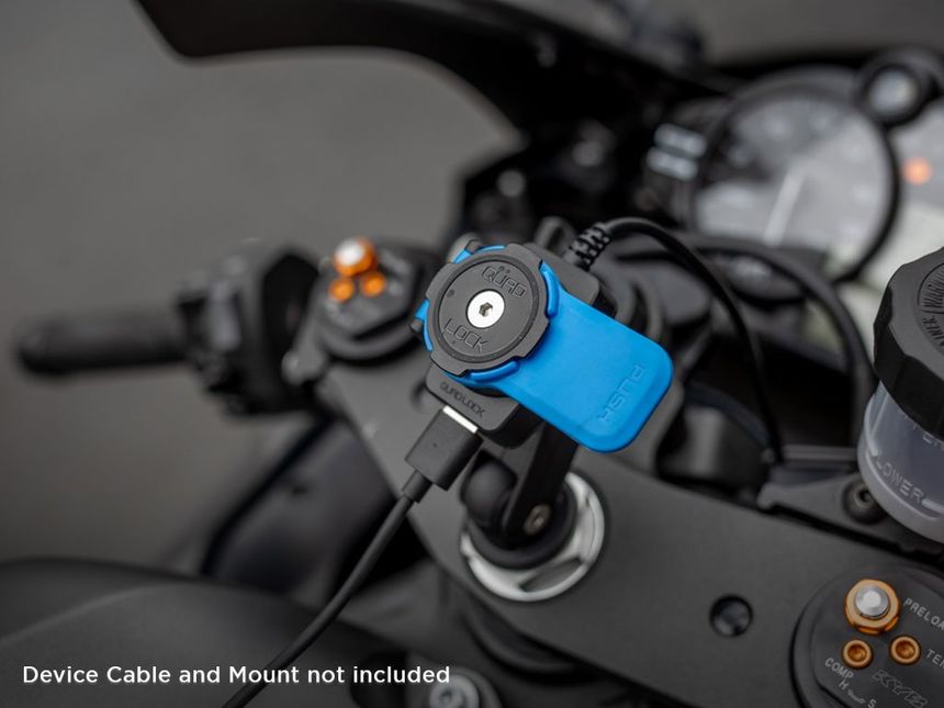 Quad Lock من كواد لوك USB Charger شاحن يو اس بي - BOOST BOX PERFORMANCE Quad LockQLA - MOT - USB