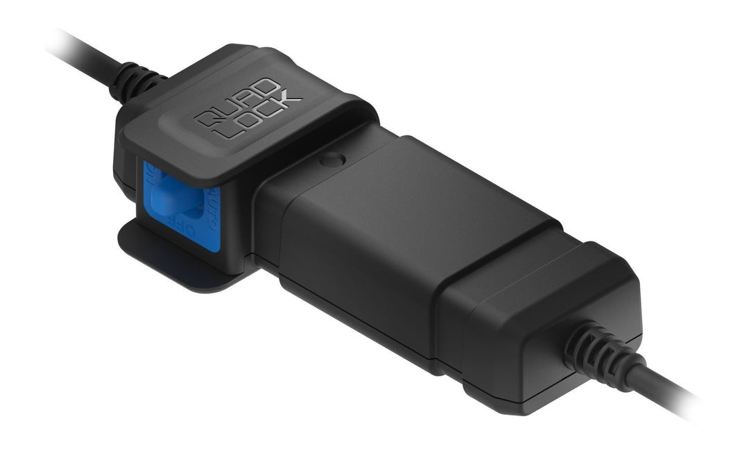 Quad Lock من كواد لوك Waterproof 12V To USB Smart Adaptor 12 فولت لمحول يو أس بي ذكي - BOOST BOX PERFORMANCE Quad LockQLA - PBX