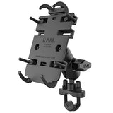 RAM® Quick-Grip™ Phone Mount with Handlebar U-Bolt Base