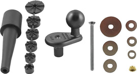 رام قاعدة الفتح الأمامية لحاملة الجوال مع كرة قطعة القاعدة - BOOST BOX PERFORMANCE RAM® MountsRAM - B - 342U