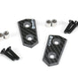 Carbon Fiber Mirror Block Off Plates for BMW S1000RR (2010–2019) – Lightweight Aerodynamic Track Kit