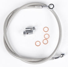 تحميل الصورة في عارض المعرض ، STREAMLINE من ستريم لين REAR BRAKE LINE هوز فرامل خلفي - BOOST BOX PERFORMANCE Streamline brake linesUNIV - R - 32