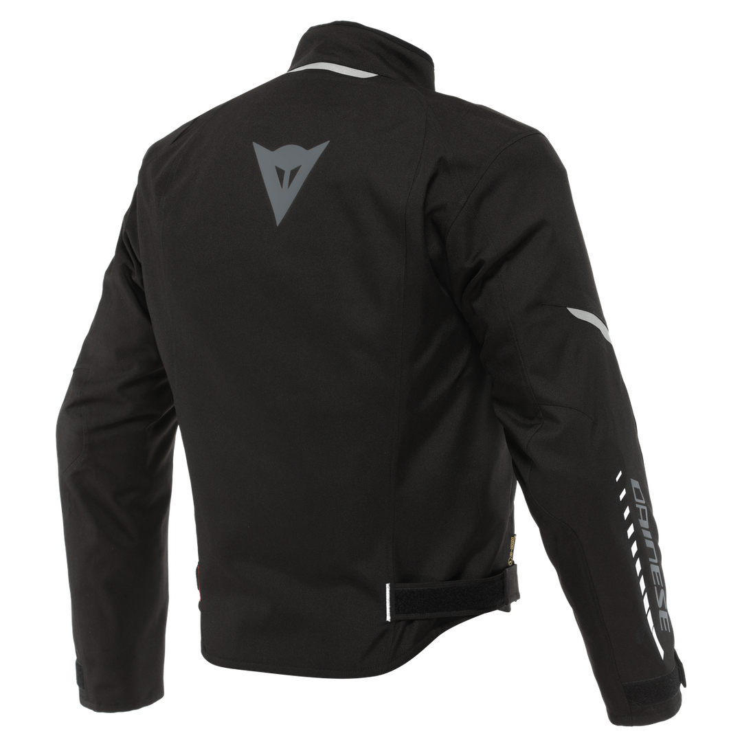 Dainese Veloce D-Dry Jacket Black Charcoal Gray White