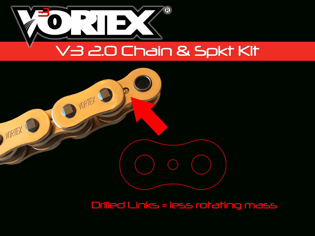 Vortex Racing من فورتكس Drive Chain جنزير رياضي - BOOST BOX PERFORMANCE Vortex RacingG520RX3 - 120