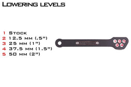 ZX - 6R / ZX - 10R / ZZR600 T - REX من تيركس Adjustable Lowering Link تنزيلة خلفية قابلة للتعديل - BOOST BOX PERFORMANCE T - Rex RacingLL52 - 5H