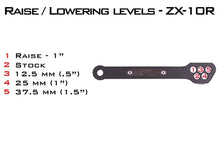 تحميل الصورة في عارض المعرض ، ZX - 6R / ZX - 10R / ZZR600 T - REX من تيركس Adjustable Lowering Link تنزيلة خلفية قابلة للتعديل - BOOST BOX PERFORMANCE T - Rex RacingLL52 - 5H